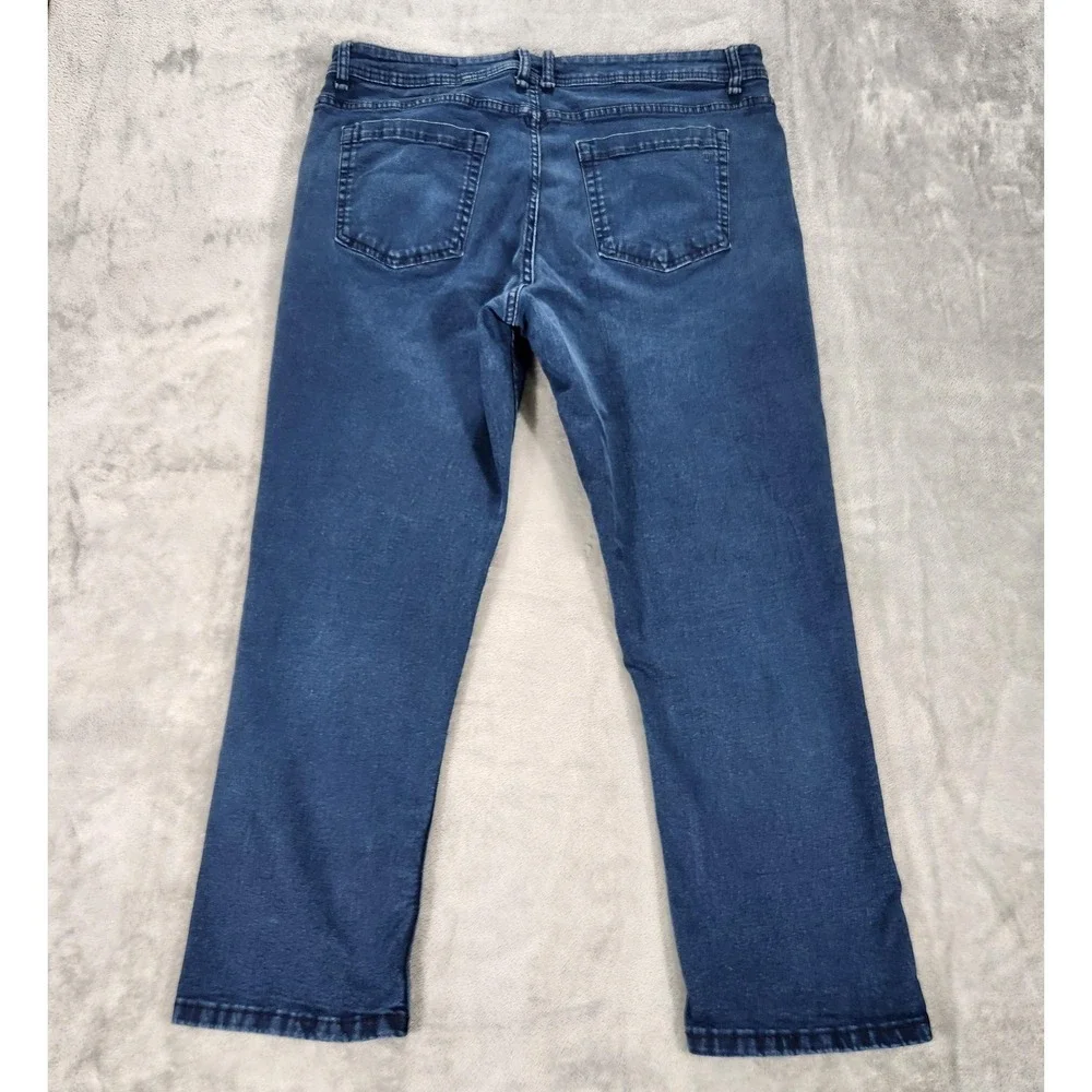 The Perfect Jean NYC Jeans Mens 38x28 Blue Athletic Fit Stretch Denim Pants